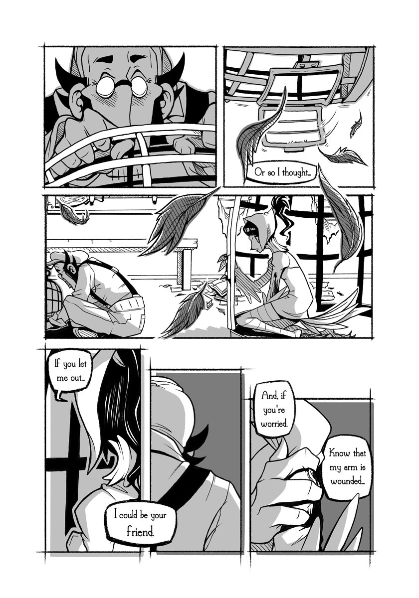 Caged page 8