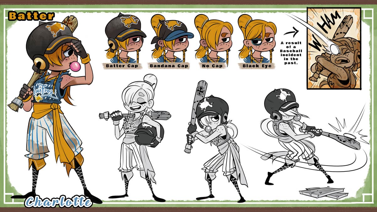 Charlotte Character sheet