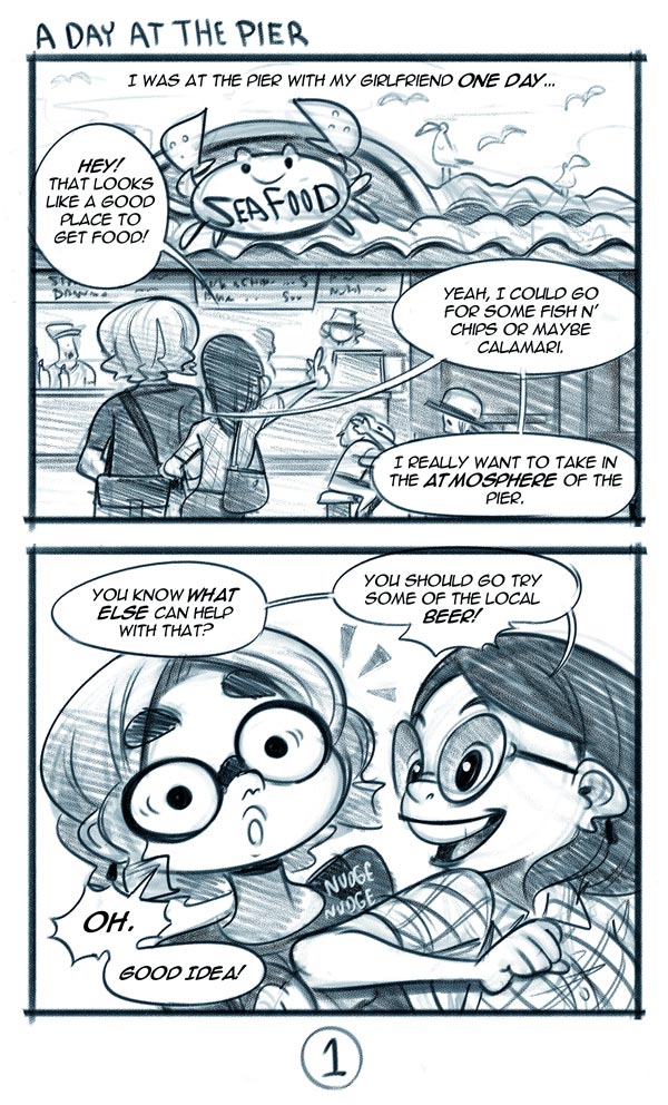 Pier Comic page 1