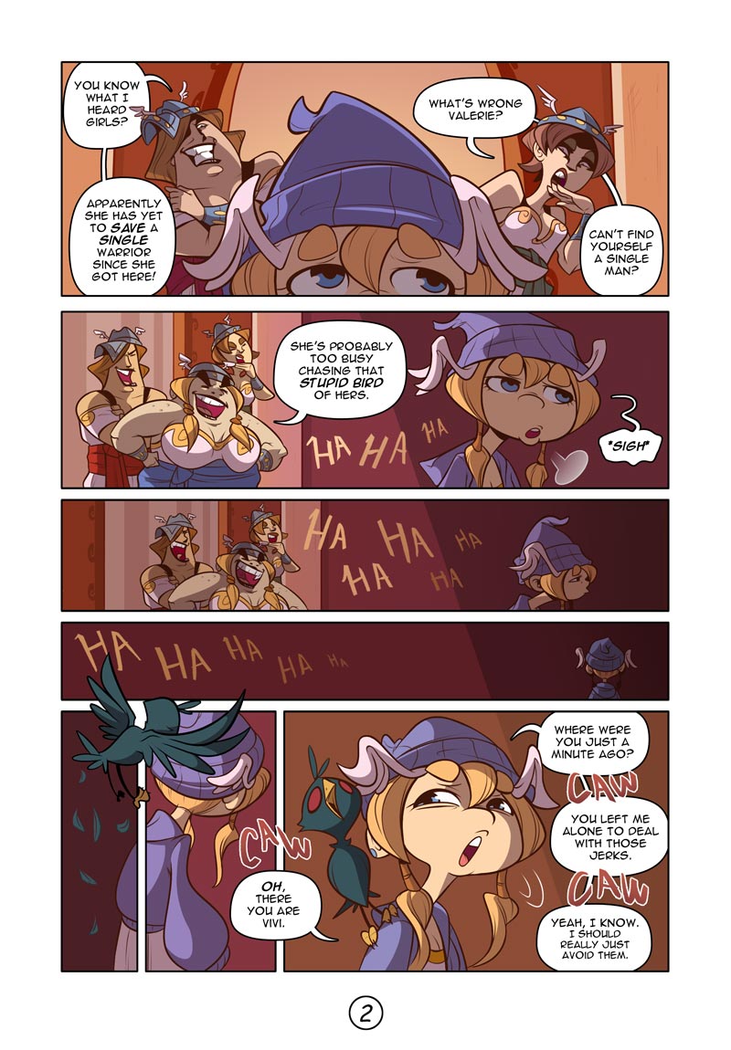 Valerie the Valkyrie page 2