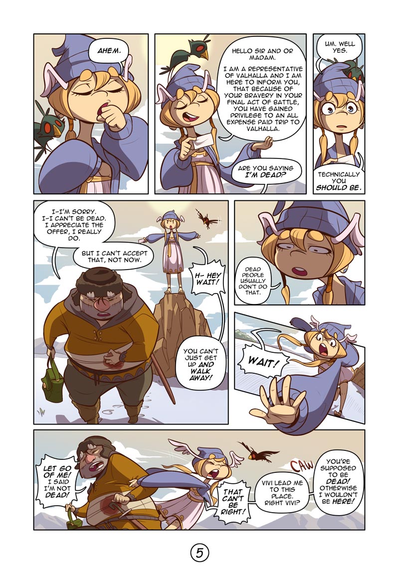 Valerie the Valkyrie page 5